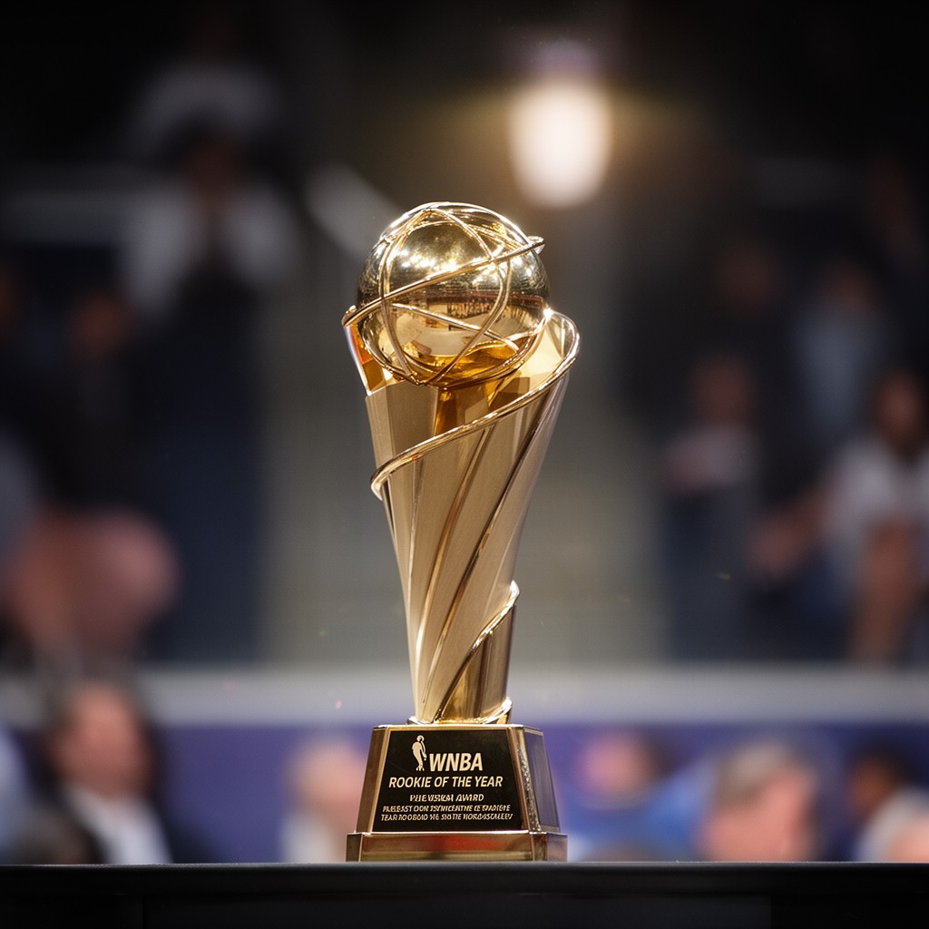 AI-generated illustration of WNBA Rookie of the Year Award