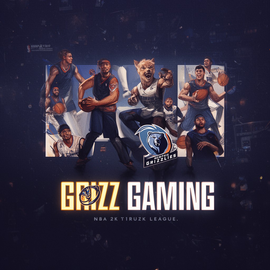 AI-generated illustration of Grizz Gaming