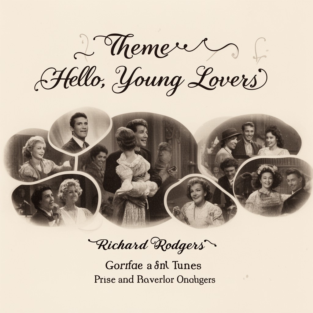 AI-generated illustration of Theme from "Hello, Young Lovers" (revised)