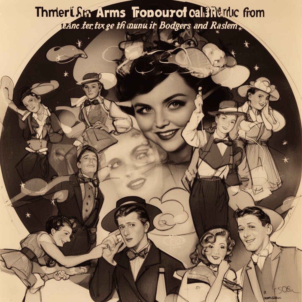 AI-generated illustration of Theme from "Babes in Arms" (musical)
