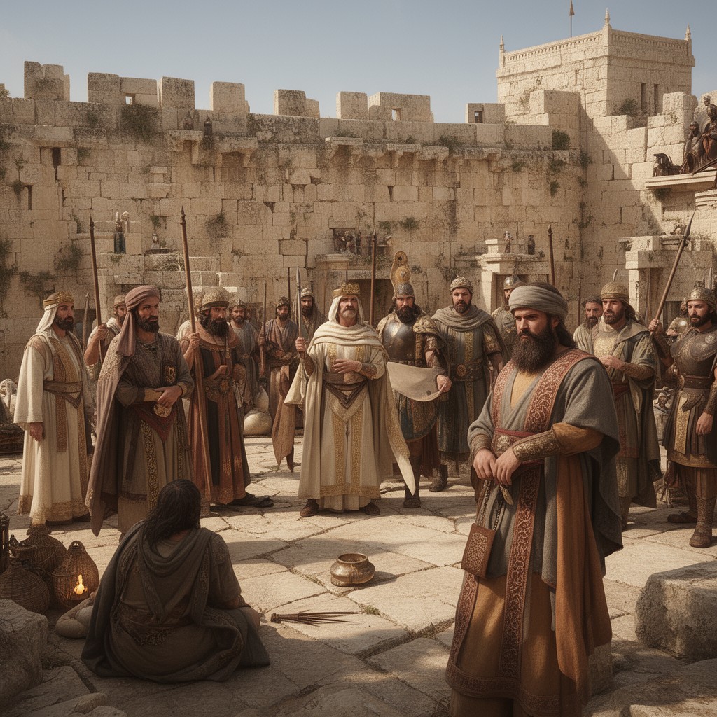 AI-generated illustration of Herodian dynasty