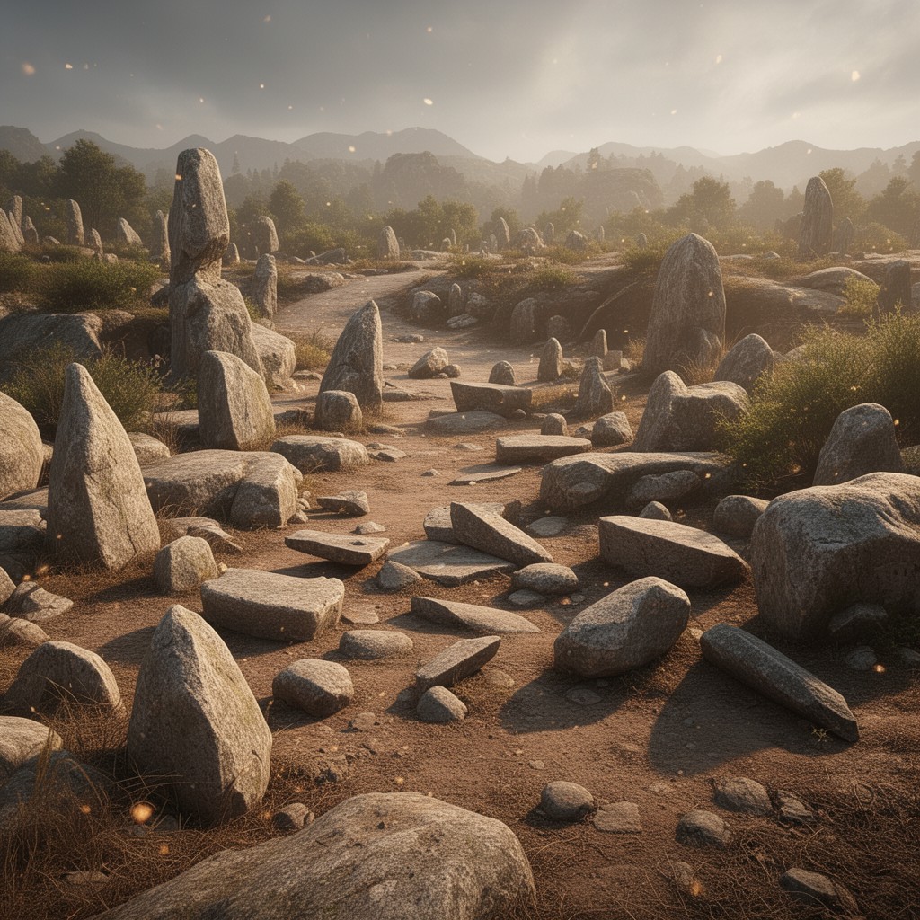 AI-generated illustration of Stone Age