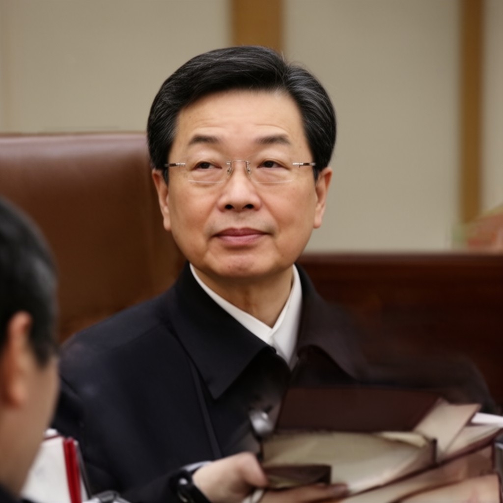 AI-generated illustration of Procurator-General of the Supreme People's Procuratorate