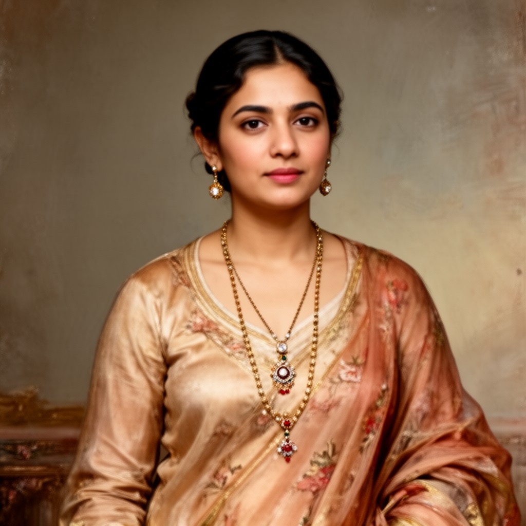 AI-generated illustration of Lutfunnisa Begum