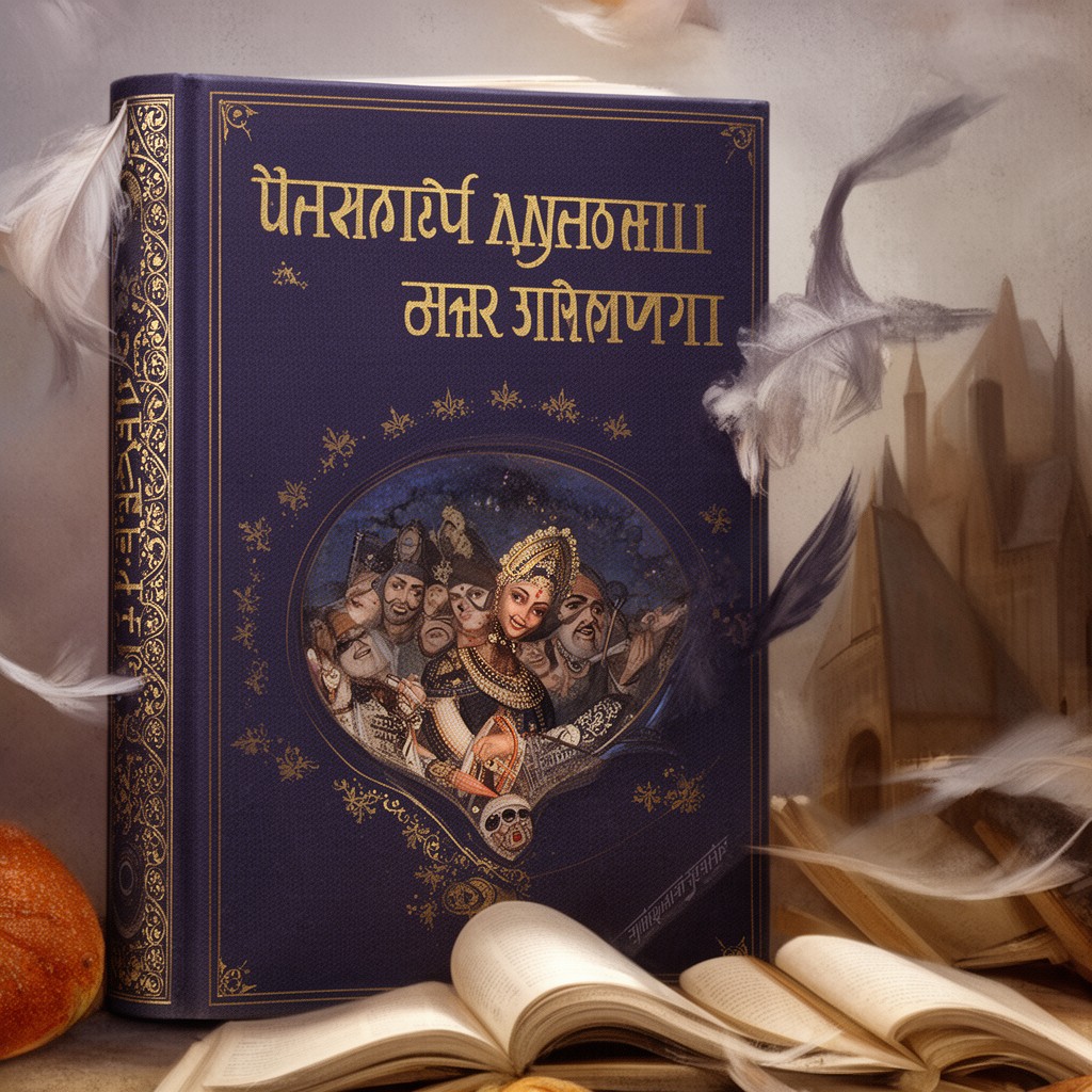 AI-generated illustration of Dasam Granth