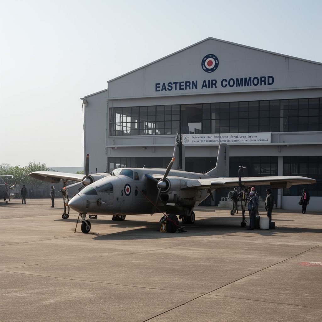 AI-generated illustration of Eastern Air Command