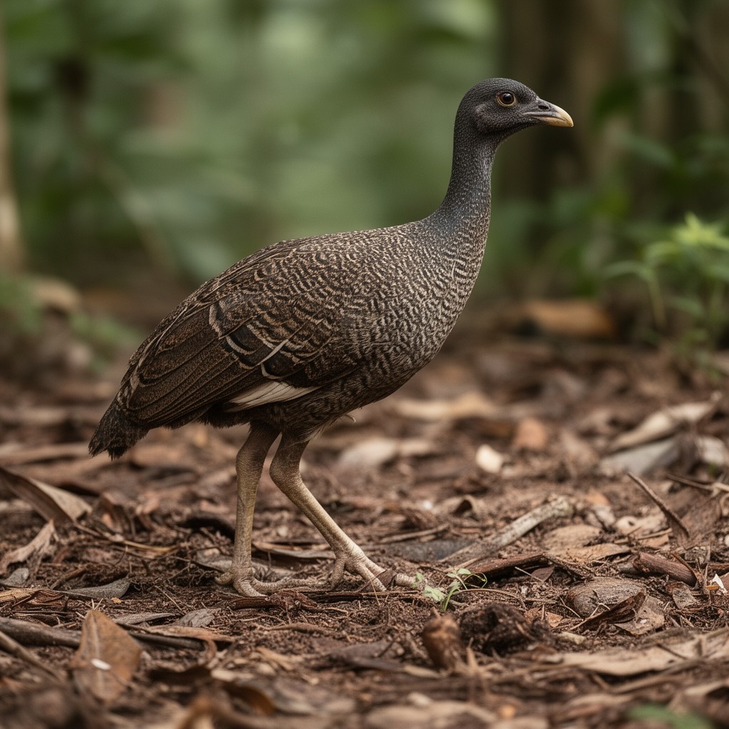 AI-generated illustration of Nicobar megapode