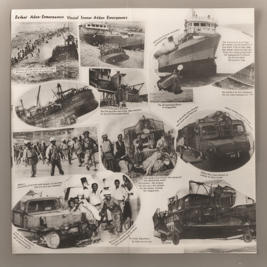 AI-generated illustration of Aden Emergency