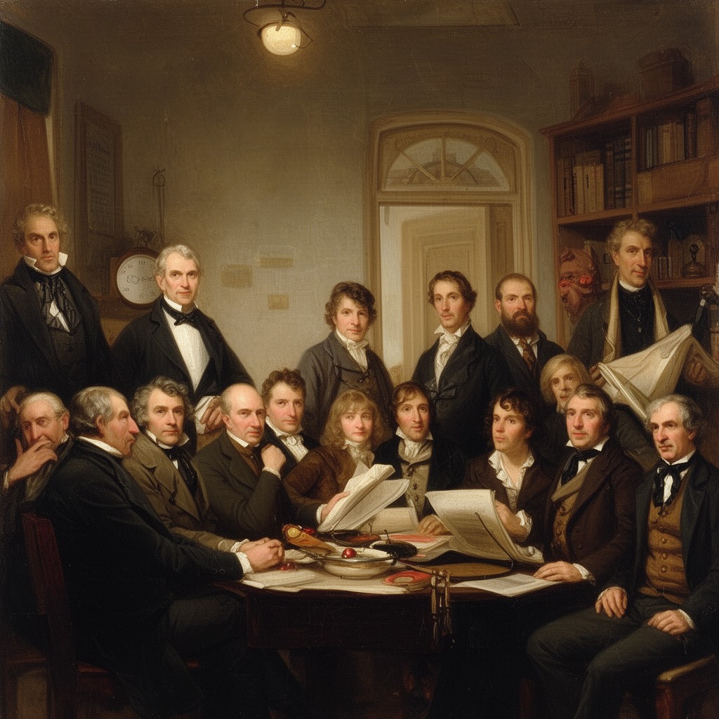 AI-generated illustration of Clapham Sect