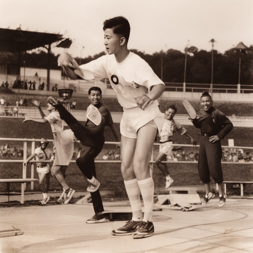 AI-generated illustration of 1932 Summer Olympics