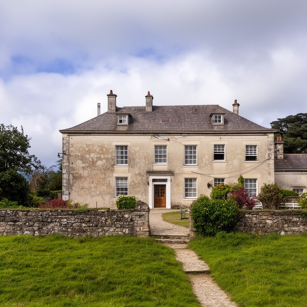 AI-generated illustration of Leith Hall