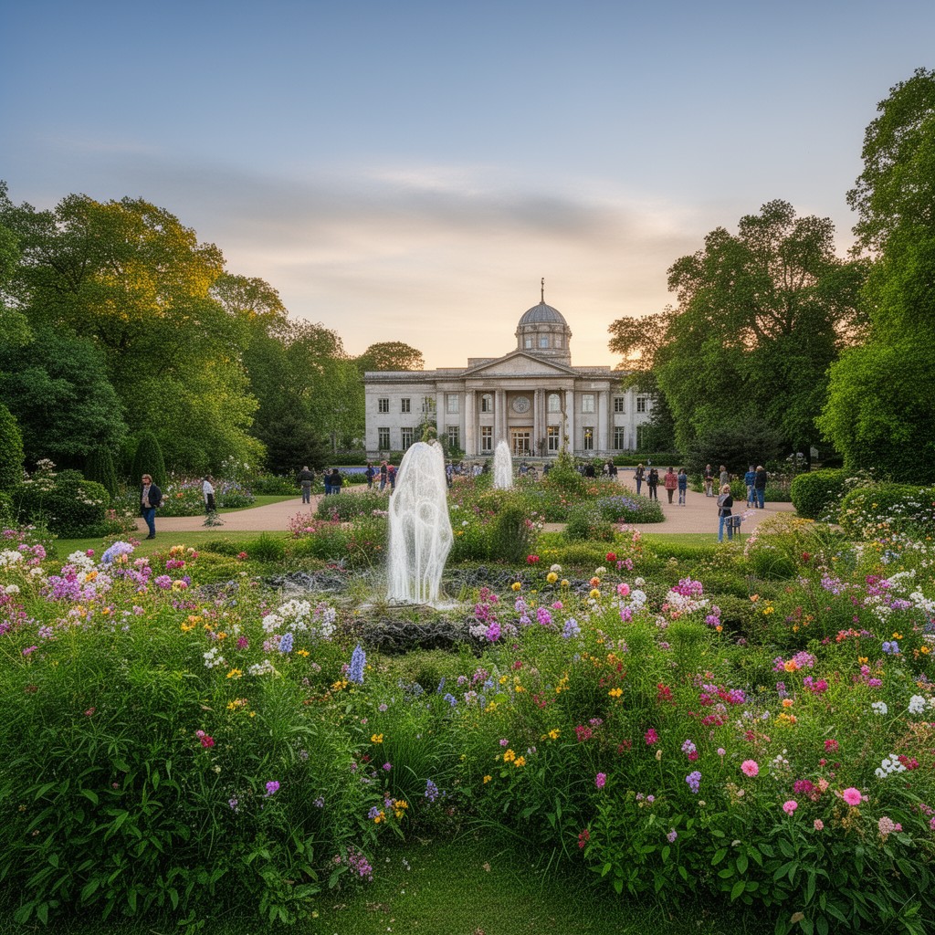 AI-generated illustration of Kew