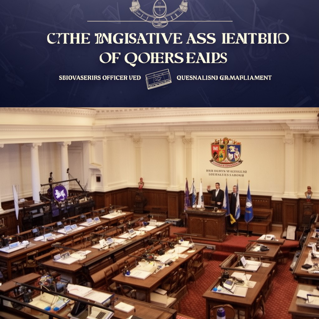AI-generated illustration of Speaker of the Legislative Assembly of Queensland