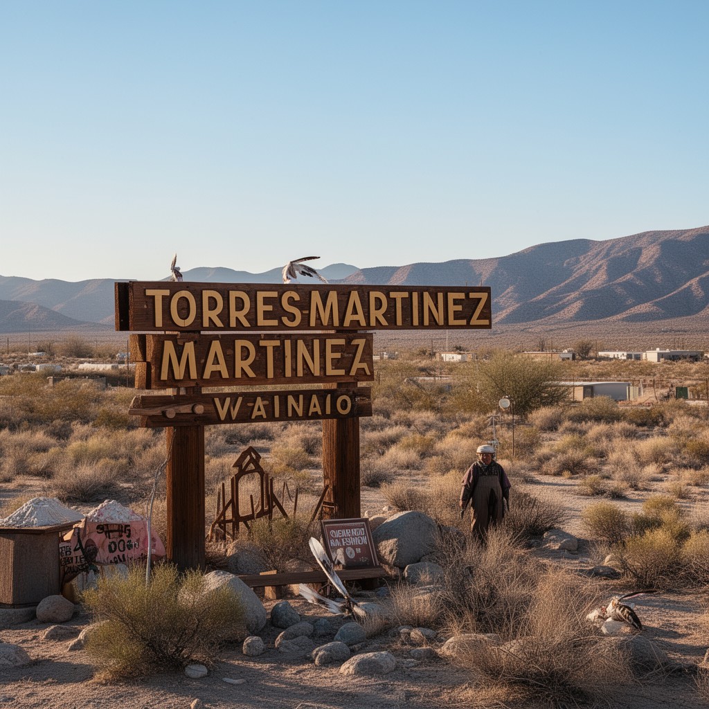 AI-generated illustration of Torres-Martinez Desert Cahuilla Indians