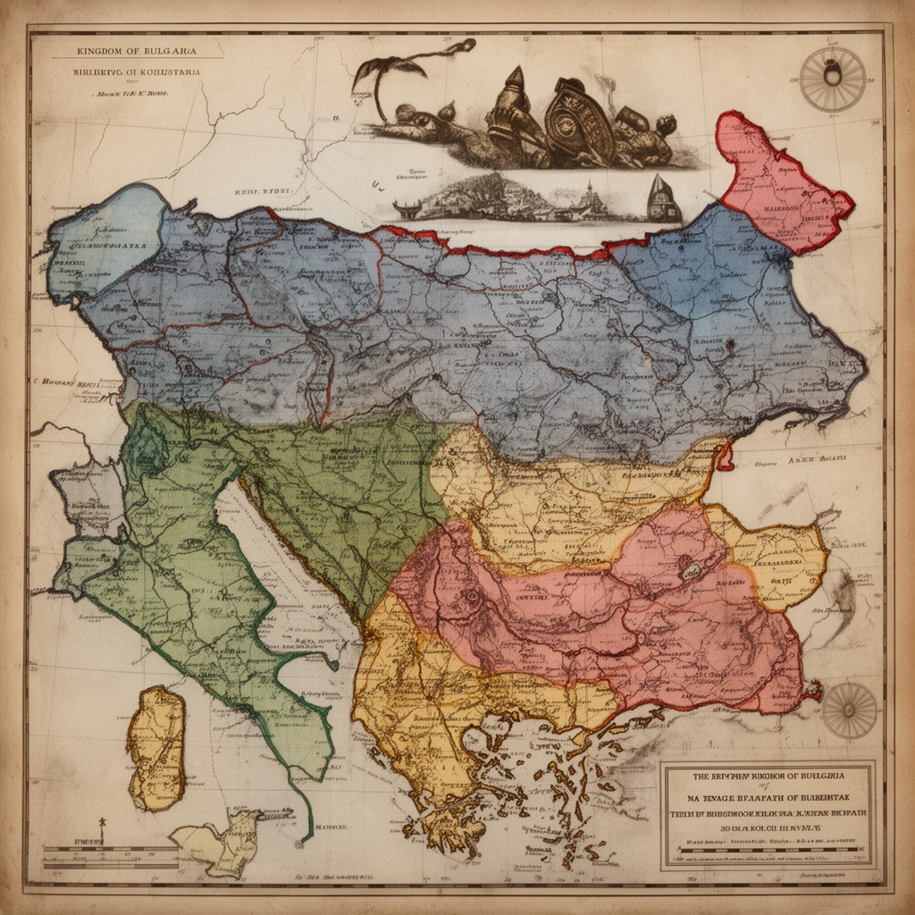 AI-generated illustration of Kingdom of Bulgaria