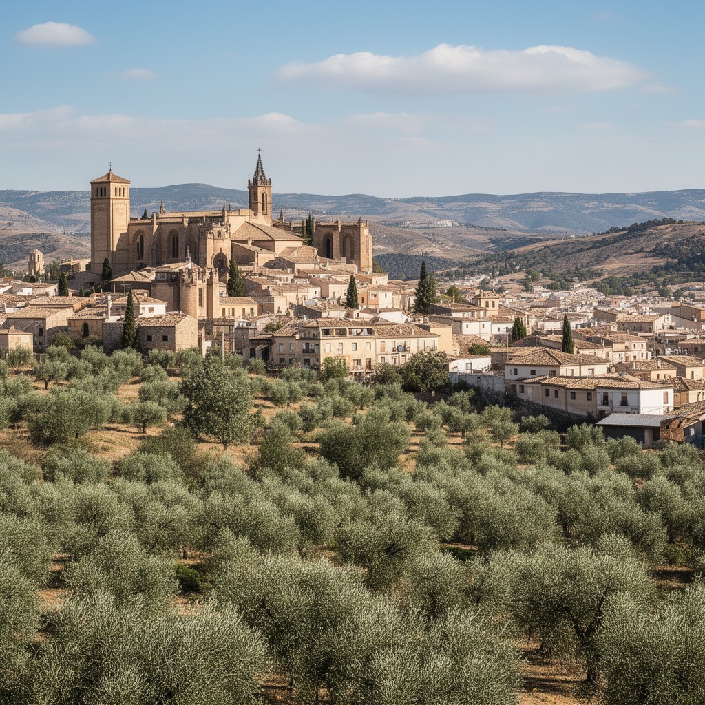 AI-generated illustration of Jaén