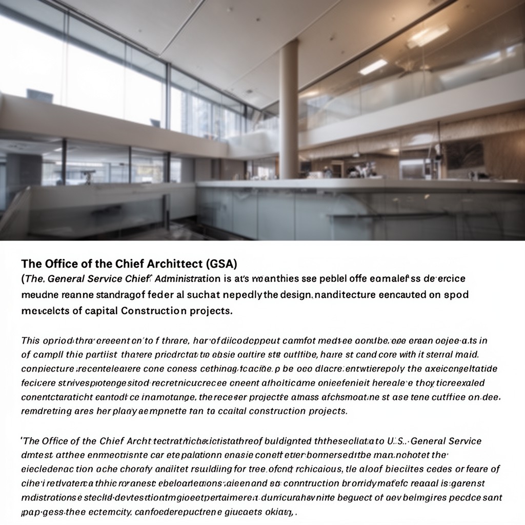 AI-generated illustration of Office of the Chief Architect (GSA)