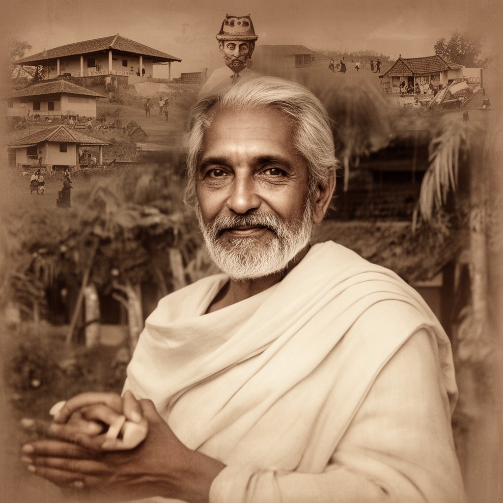 AI-generated illustration of Narhari Parikh