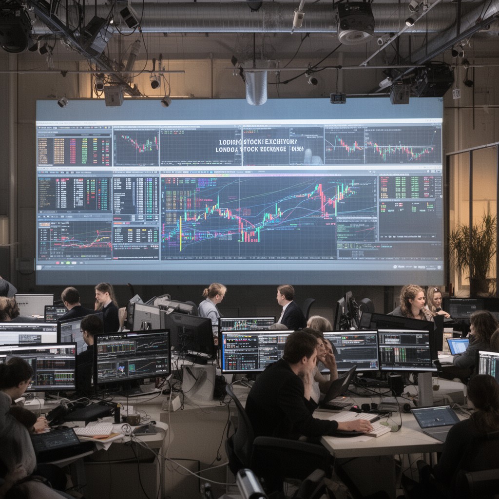 AI-generated illustration of London Stock Exchange