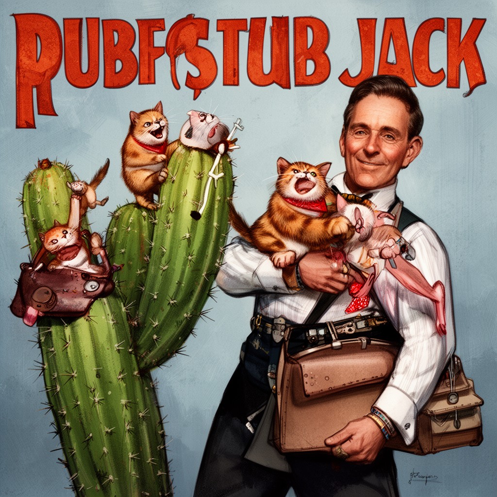 AI-generated illustration of Cactus Jack