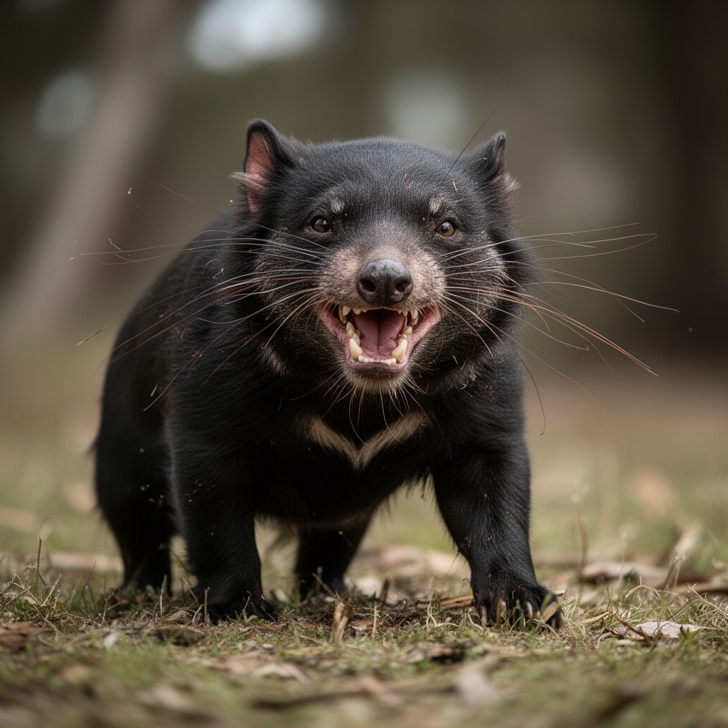 AI-generated illustration of Tasmanian devil