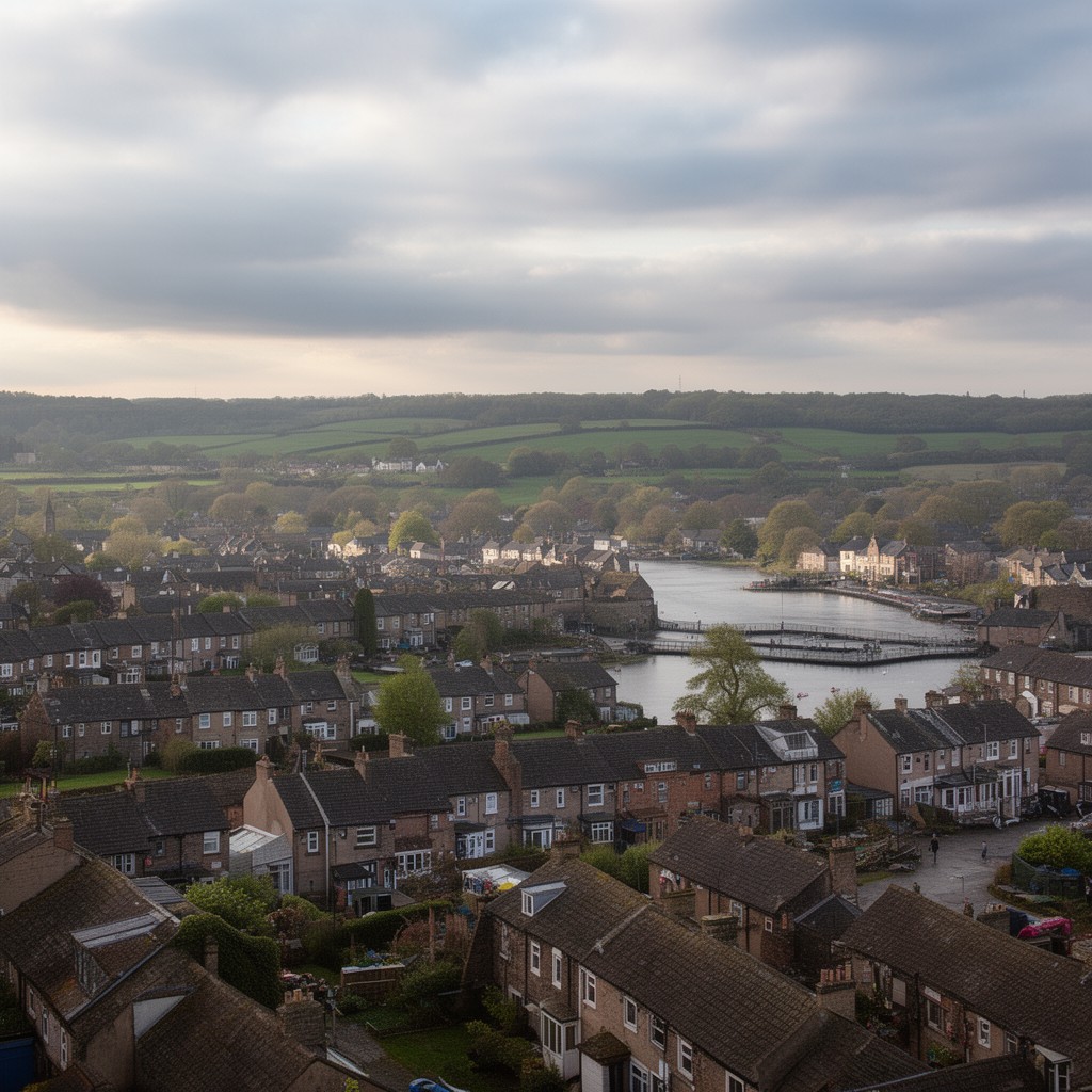 AI-generated illustration of Hazel Grove