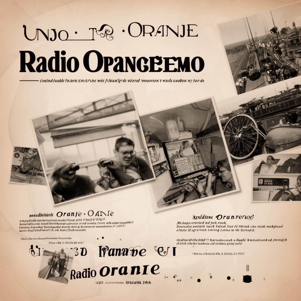 AI-generated illustration of Radio Oranje
