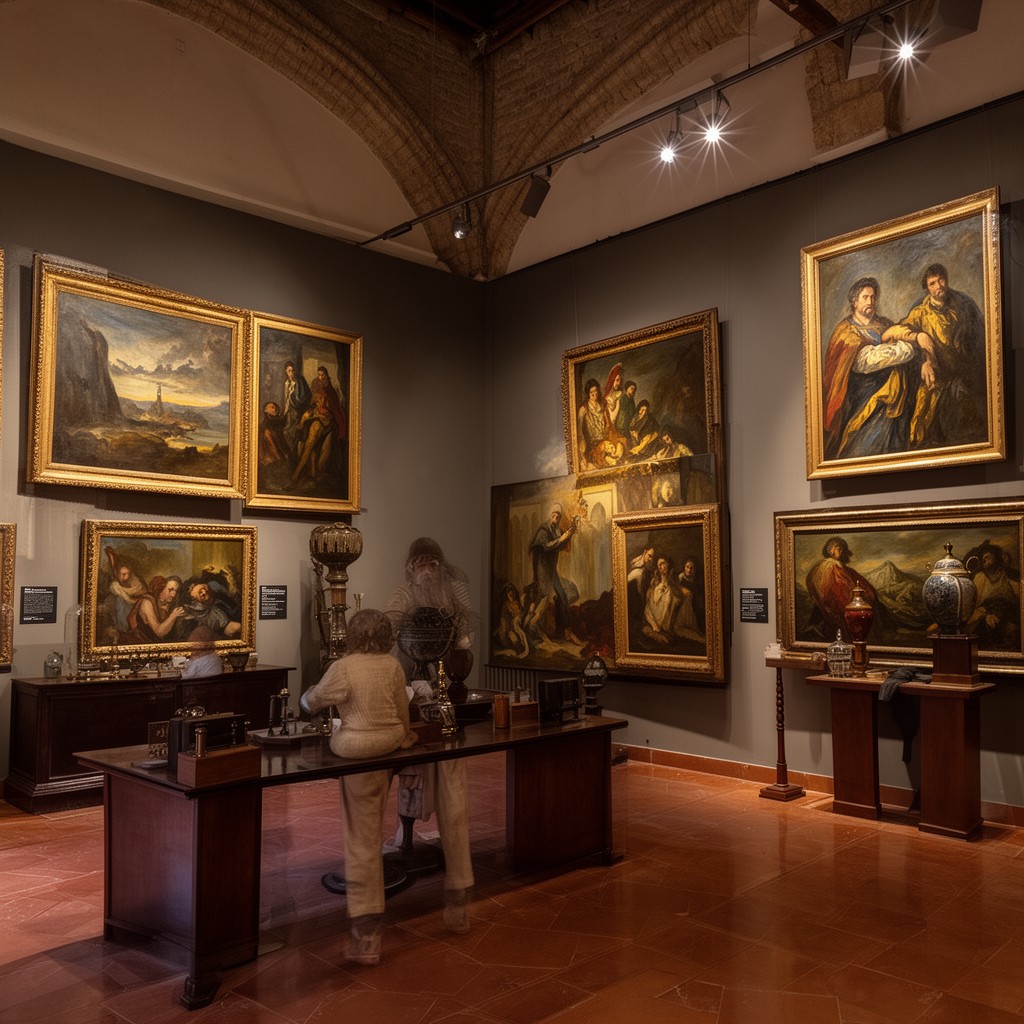 AI-generated illustration of El Greco Museum