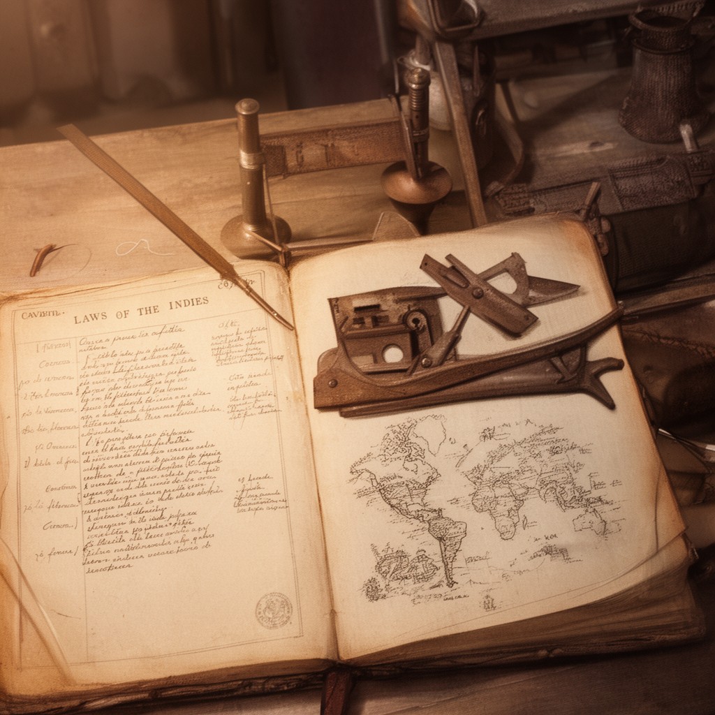AI-generated illustration of Laws of the Indies