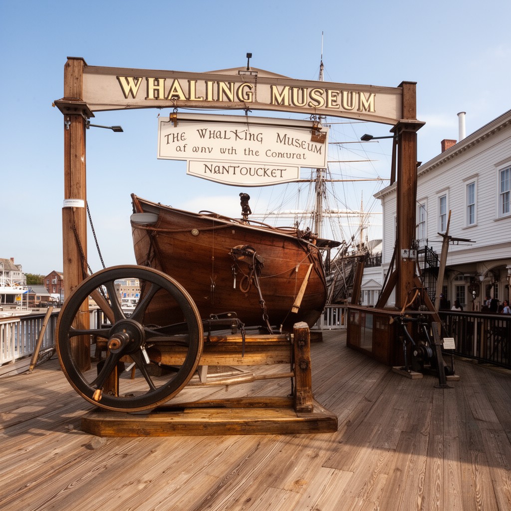 AI-generated illustration of Whaling Museum (Nantucket)