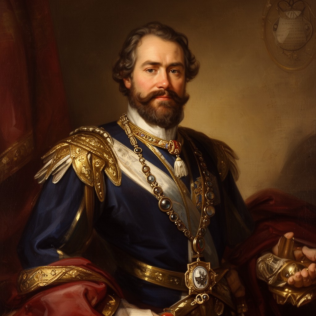 AI-generated illustration of King of the Indies