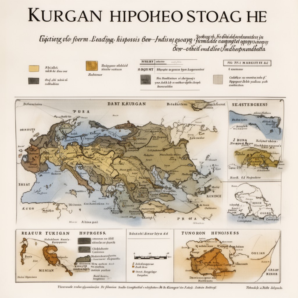 AI-generated illustration of Kurgan hypothesis