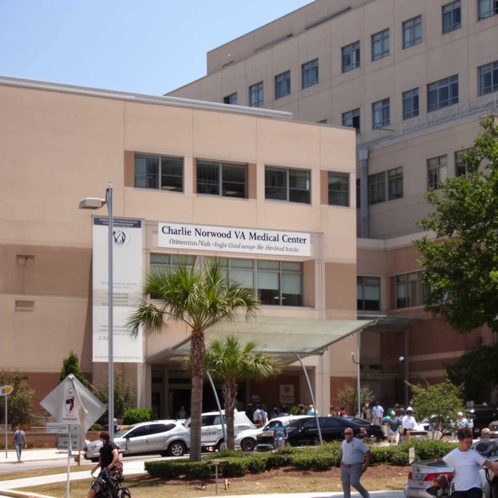AI-generated illustration of Charlie Norwood VA Medical Center