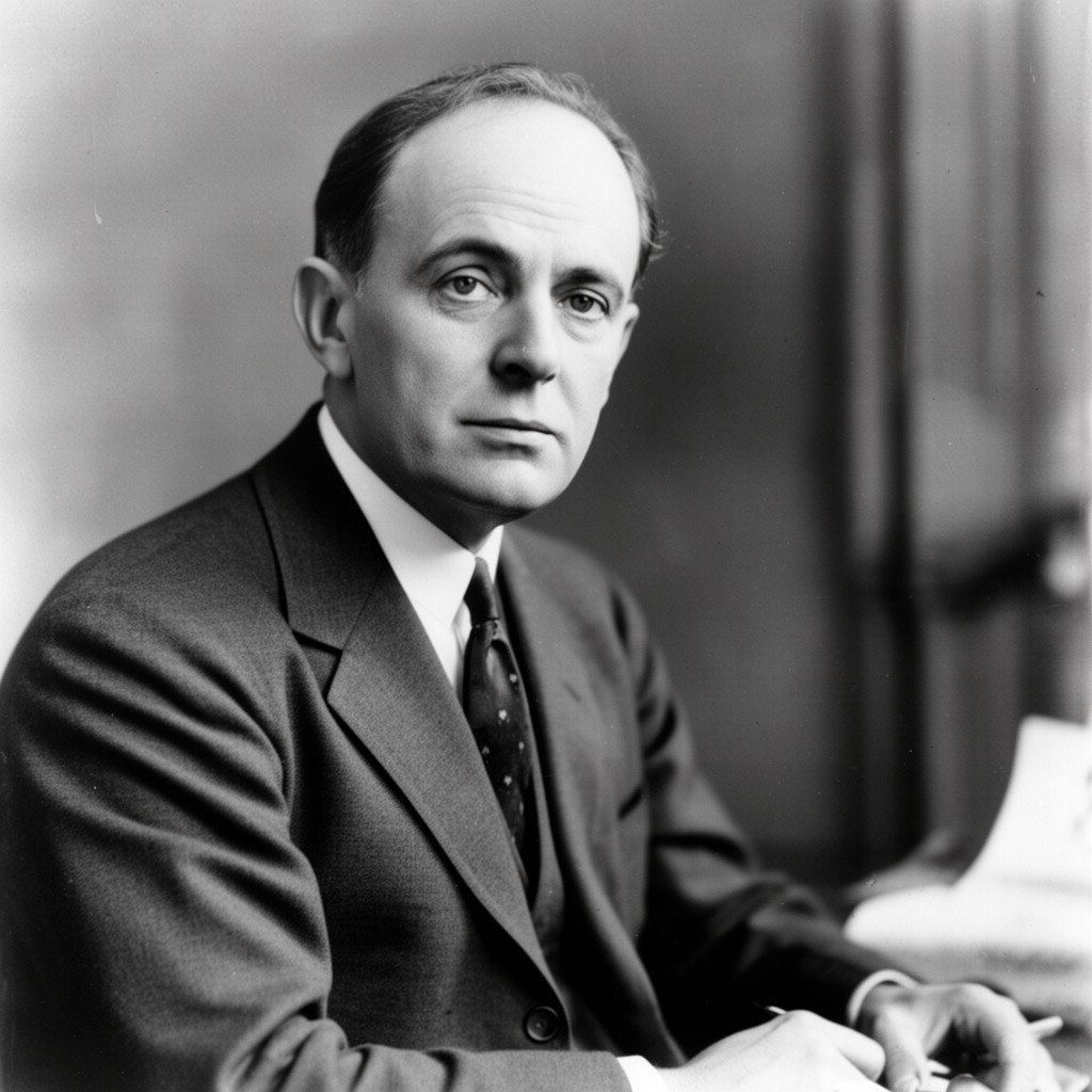 AI-generated illustration of Donald R. Richberg