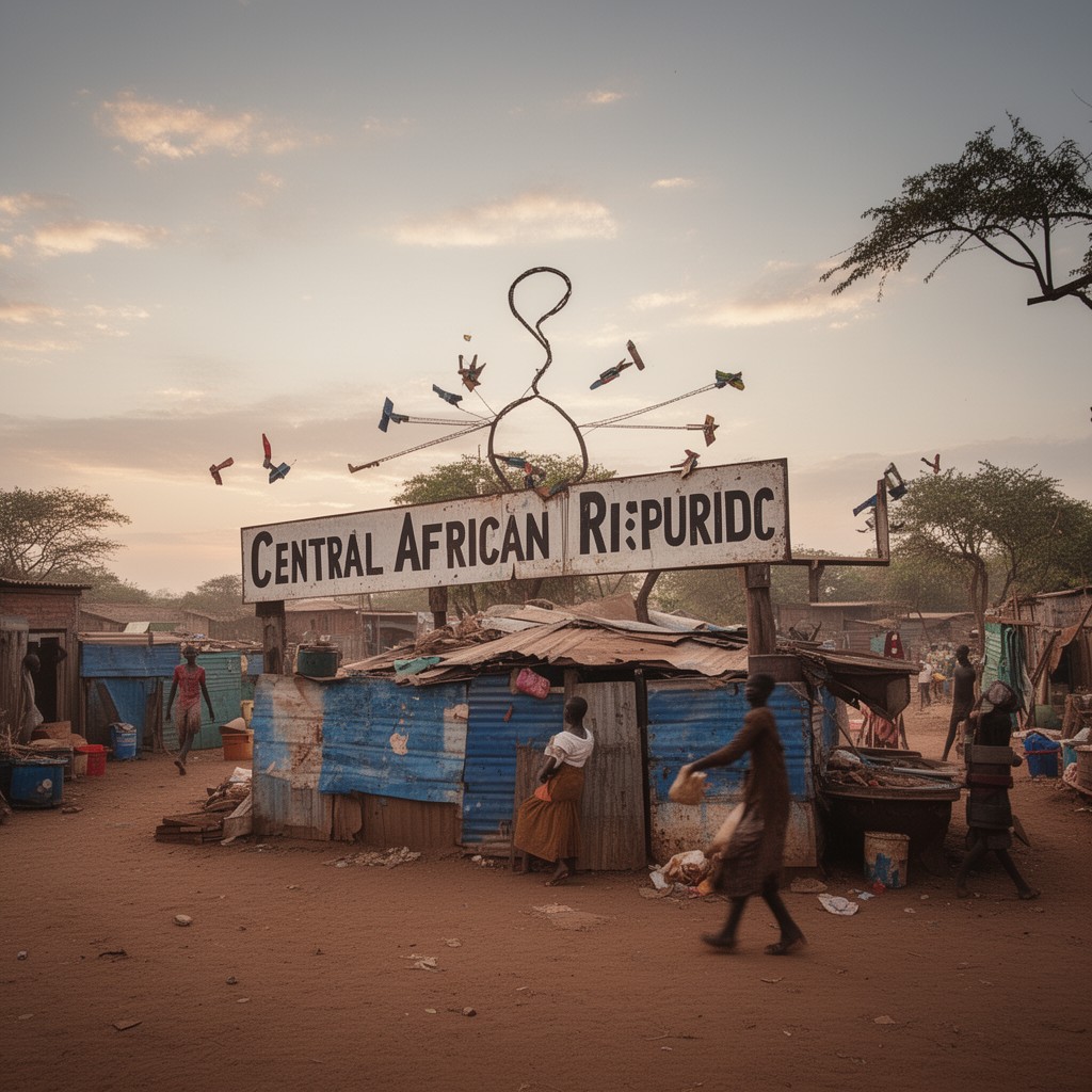 AI-generated illustration of Central African Republic