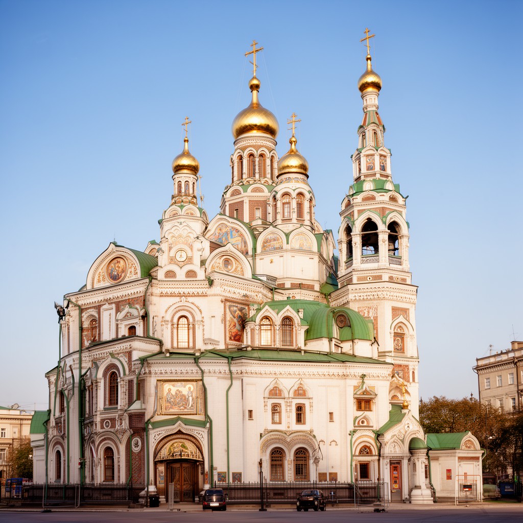 AI-generated illustration of Russian Orthodox Church Outside Russia