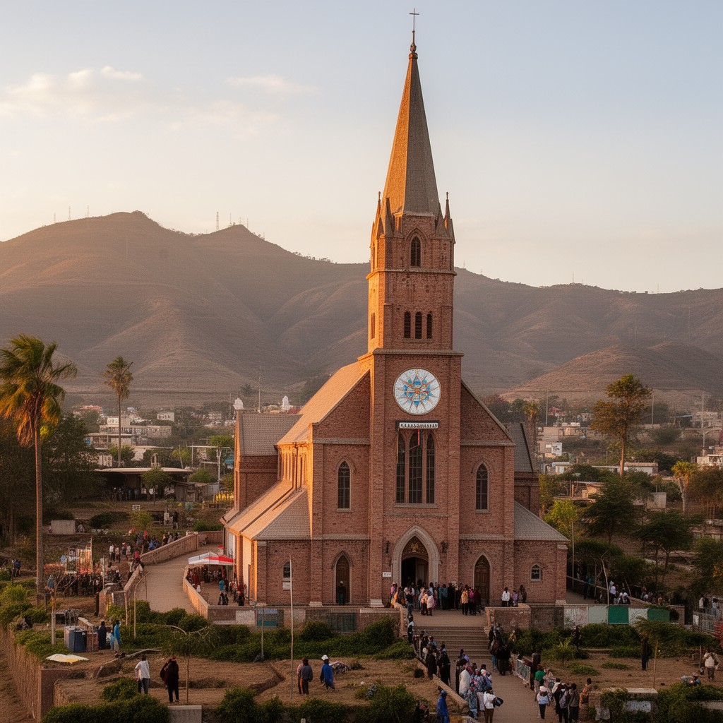 AI-generated illustration of Eritrean Catholic Church
