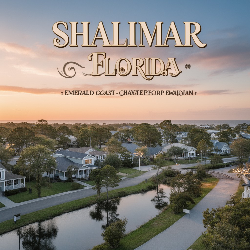 AI-generated illustration of Shalimar, Florida