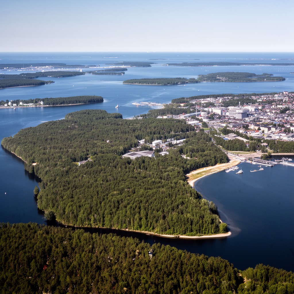 AI-generated illustration of Hanko Peninsula