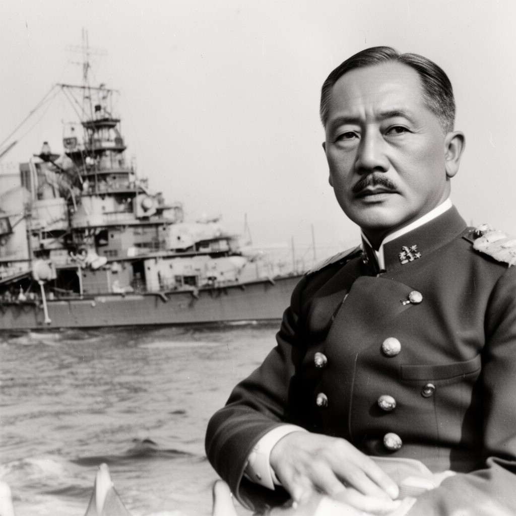 AI-generated illustration of Yamamoto Gonnohyōe