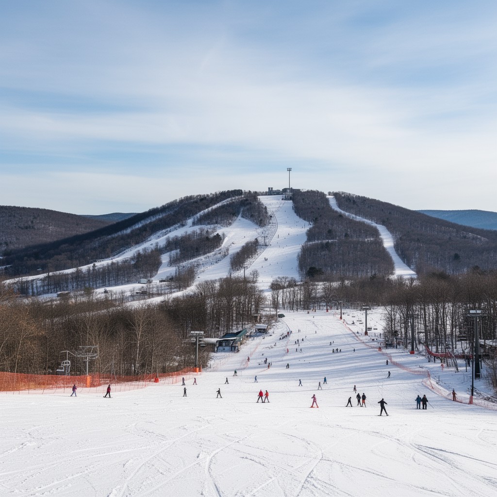 AI-generated illustration of Mad River Mountain