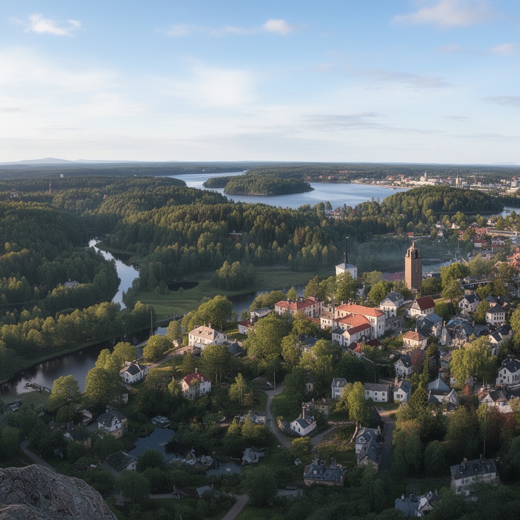 AI-generated illustration of Svealand