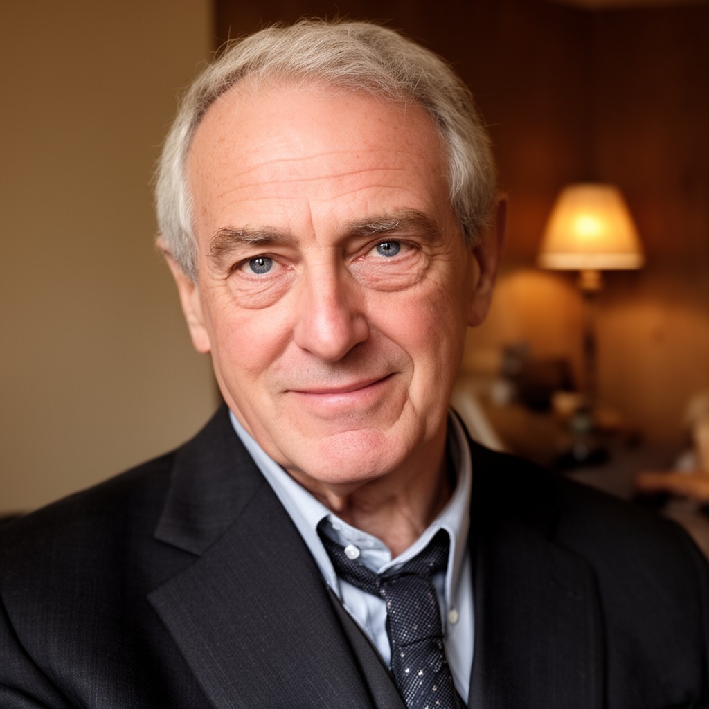 AI-generated illustration of Michael O'Herlihy
