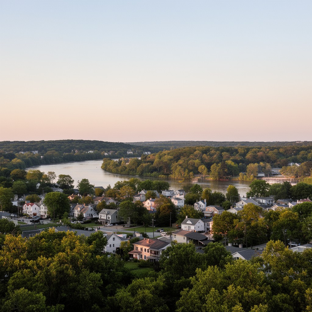 AI-generated illustration of Accokeek, Maryland