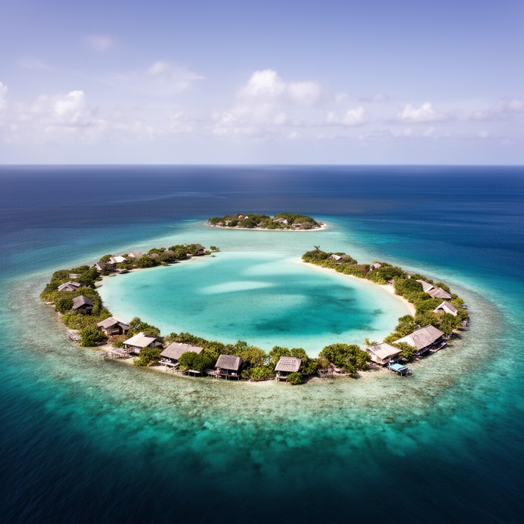 AI-generated illustration of Namu Atoll