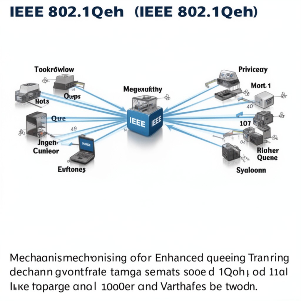 AI-generated illustration of IEEE 802.1Qeh
