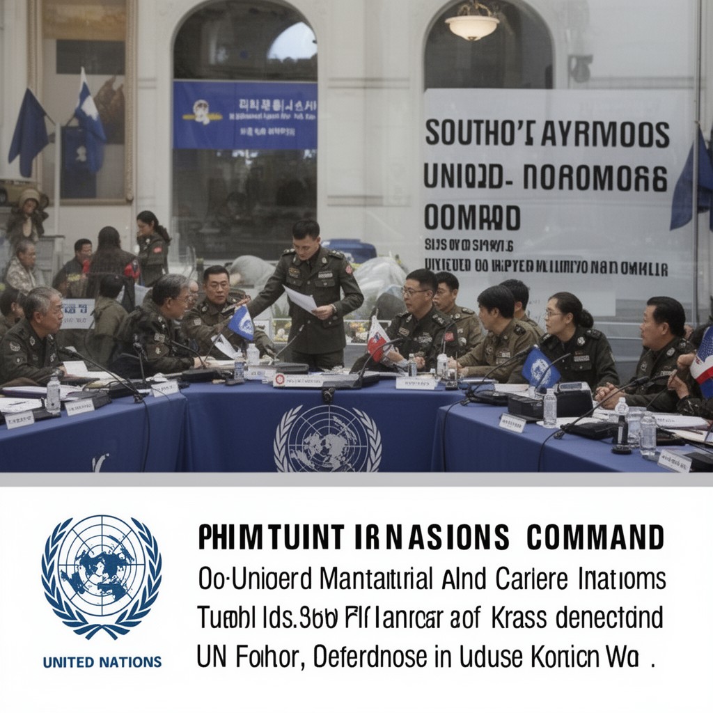 AI-generated illustration of United Nations Command