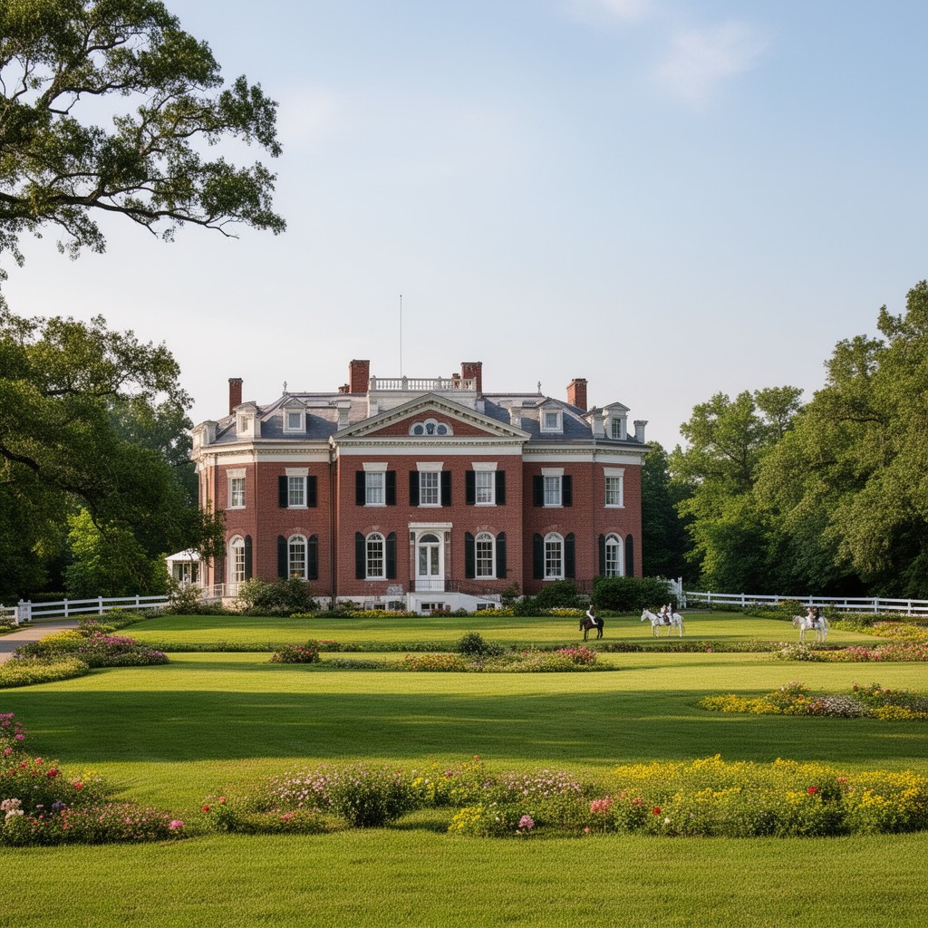 AI-generated illustration of Morven Park