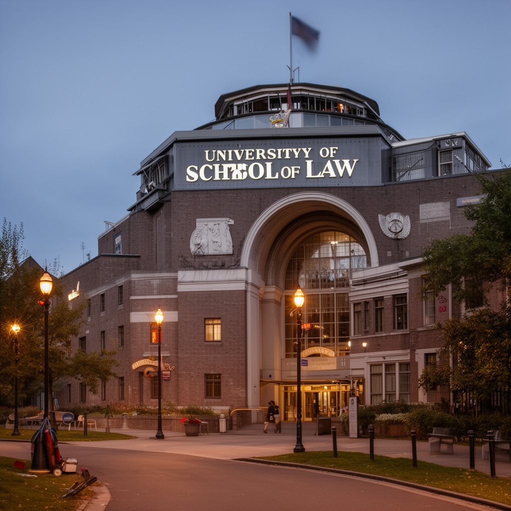 AI-generated illustration of University of Washington School of Law