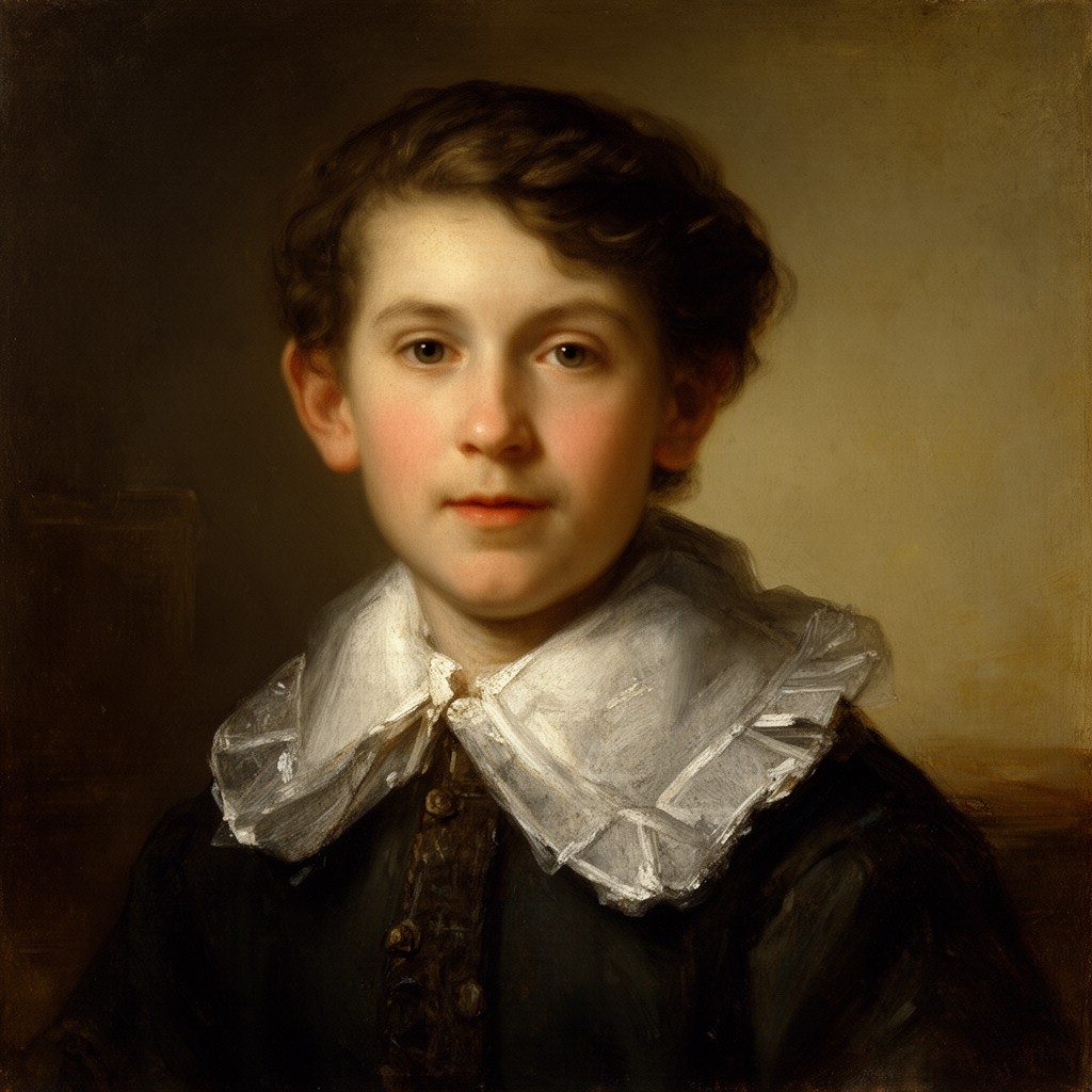 AI-generated illustration of Titus van Rijn